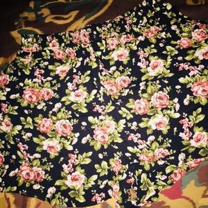 Floral Print Shorts by F21
